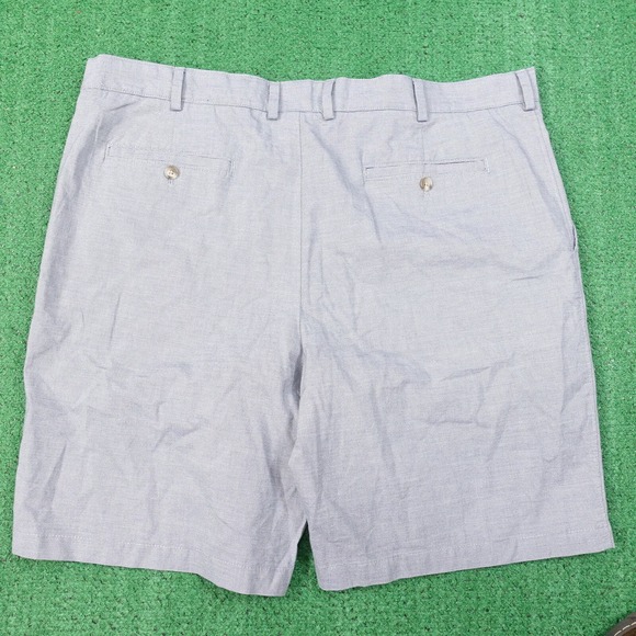 VAN HEUSEN STRAIGHT FLAT FRONT CHINO SHORTS MENS SIZE 42 - Picture 3 of 6